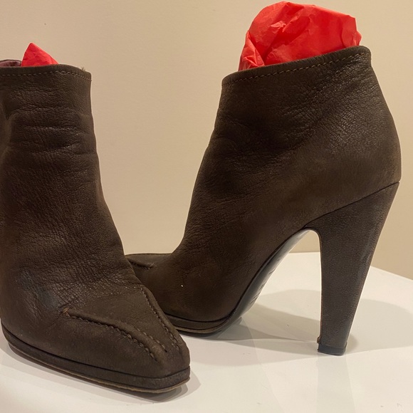 Prada booties 38 1/2 (8.5) - Picture 1 of 8